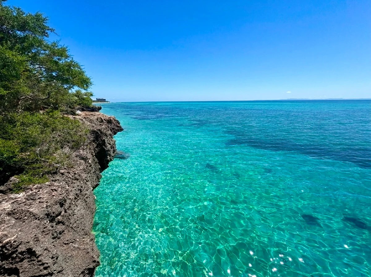 バンタヤン島 ザ・ルインズのクリスタル海